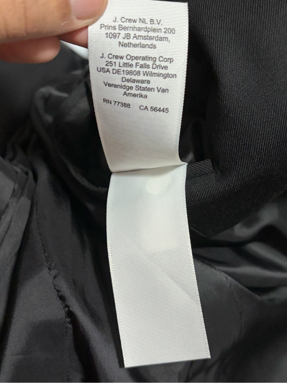 NWT J. Crew Slim-fit Thompson worsted wool suit jacket in 34 Slim/XS - Picture 9 of 10